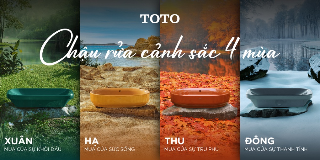 TOTO mang “vũ trụ sắc màu” tới triệu gia đình qua loạt sản phẩm mới - 1 TOTO mang “vũ trụ sắc màu” tới triệu gia đình qua loạt sản phẩm mới - 1
