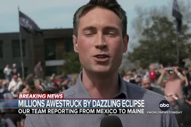 Hàng triệu người dân Mỹ, Mexico, Canada đổ xô đi ngắm nhật thực toàn phần