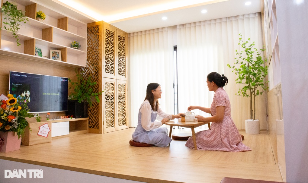 Căn hộ chung cư phong cách Nhật Bản độc đáo với phòng khách 5 trong 1 - 4 Căn hộ chung cư phong cách Nhật Bản độc đáo với phòng khách 5 trong 1 - 4