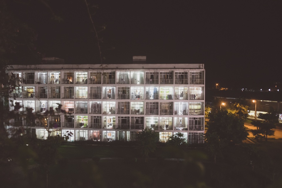 Cảnh sắc bình yên trong khu cách ly lãng mạn tại HN - 8