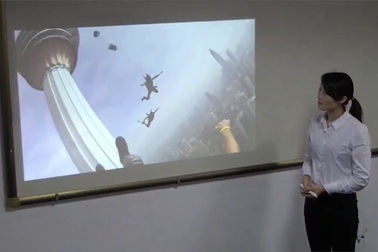 Thực tế Lazertouch Mini Project - Máy chiếu thông minh biến mọi mặt phẳng thành màn hình cảm ứng