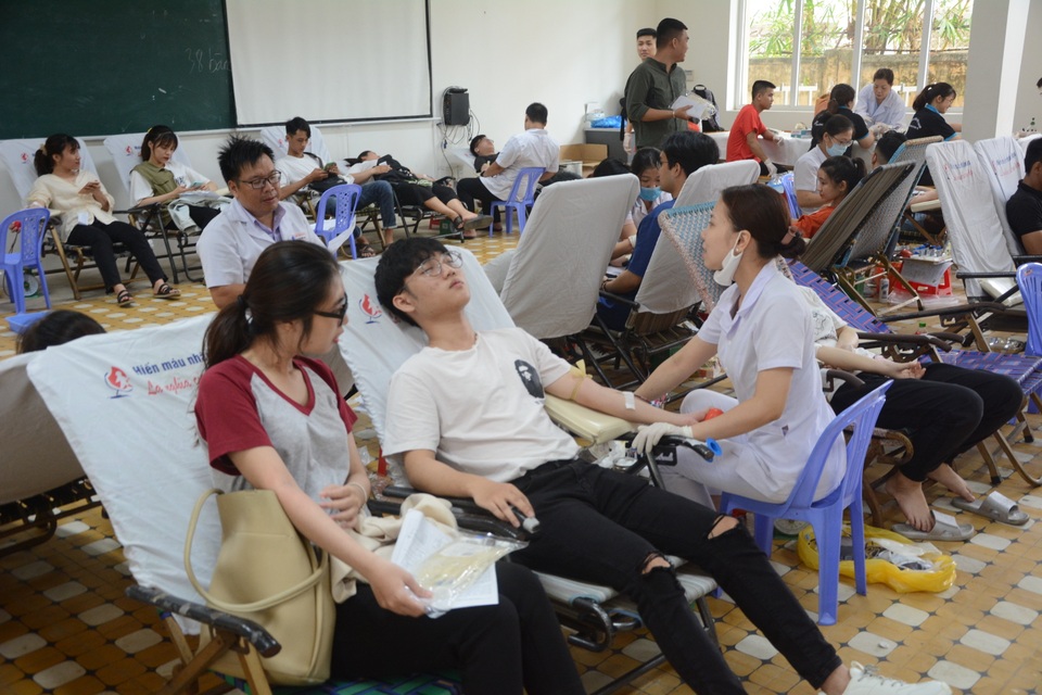 Đà Nẵng tiếp nhận 500 đơn vị máu tại ngày hội Ngày trình đỏ - 2