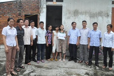 Gần 150 triệu được trao đến chị Nguyễn Thị Tuyết