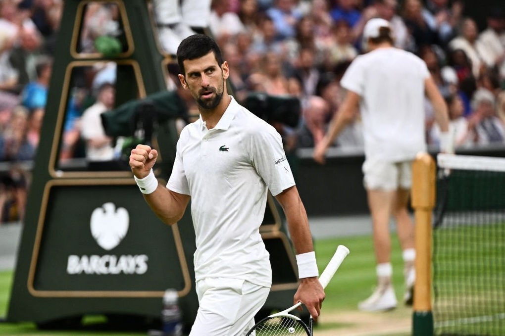 Djokovic lần thứ 5 liên tiếp vào chung kết Wimbledon - 1 Djokovic lần thứ 5 liên tiếp vào chung kết Wimbledon - 1