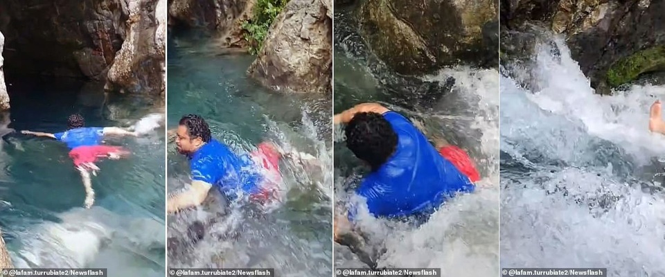 Bất chấp nguy hiểm quay video TikTok, người đàn ông bị cuốn trôi và kết cục đau đớn - 1 Bất chấp nguy hiểm quay video TikTok, người đàn ông bị cuốn trôi và kết cục đau đớn - 1