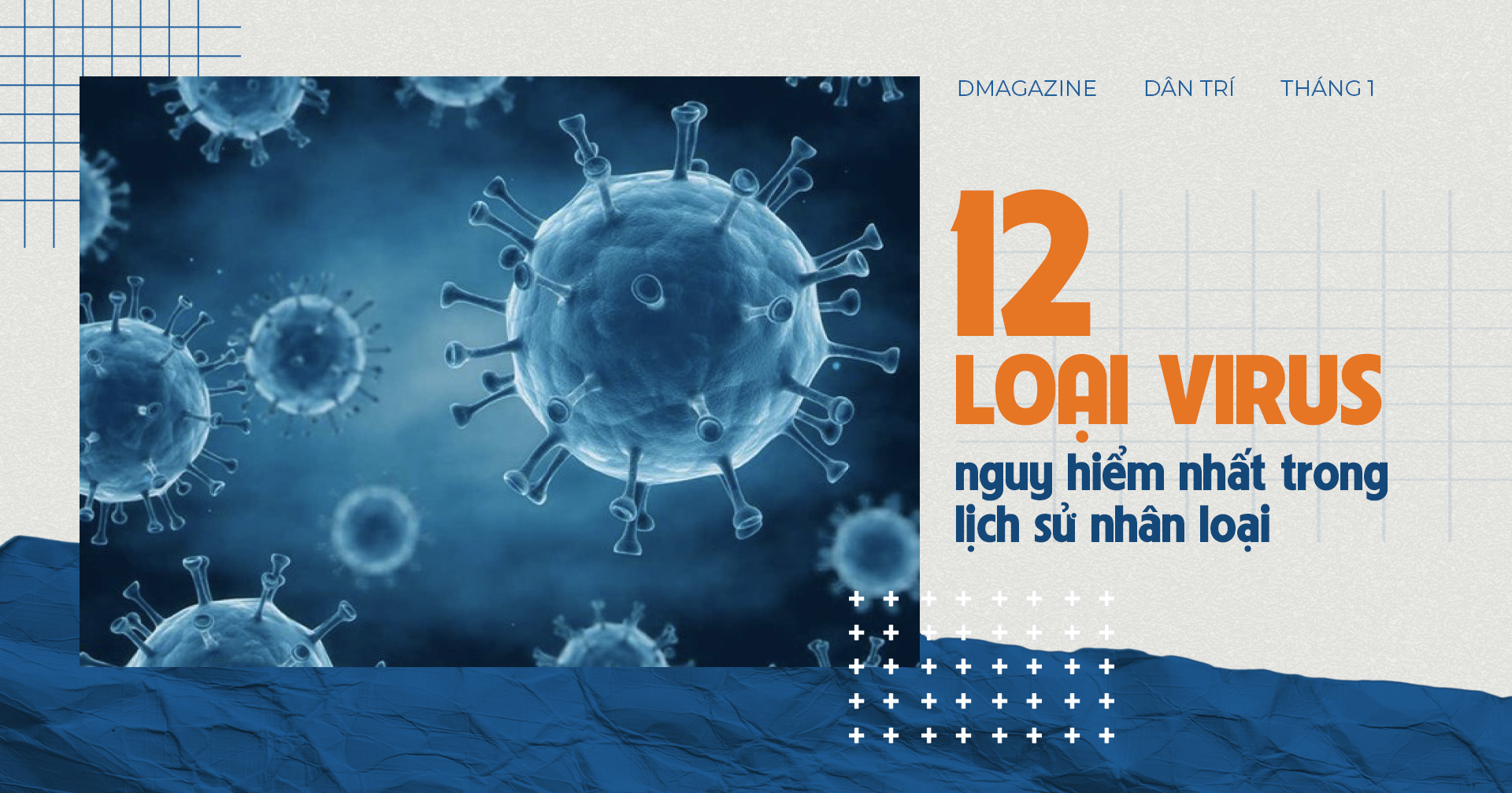 12 loại virus đáng sợ nhất trong lịch sử loài người