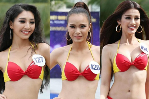 Thí sinh Hoa hậu Hoàn Vũ gây thất vọng khi trình diễn bikini nhạt nhòa