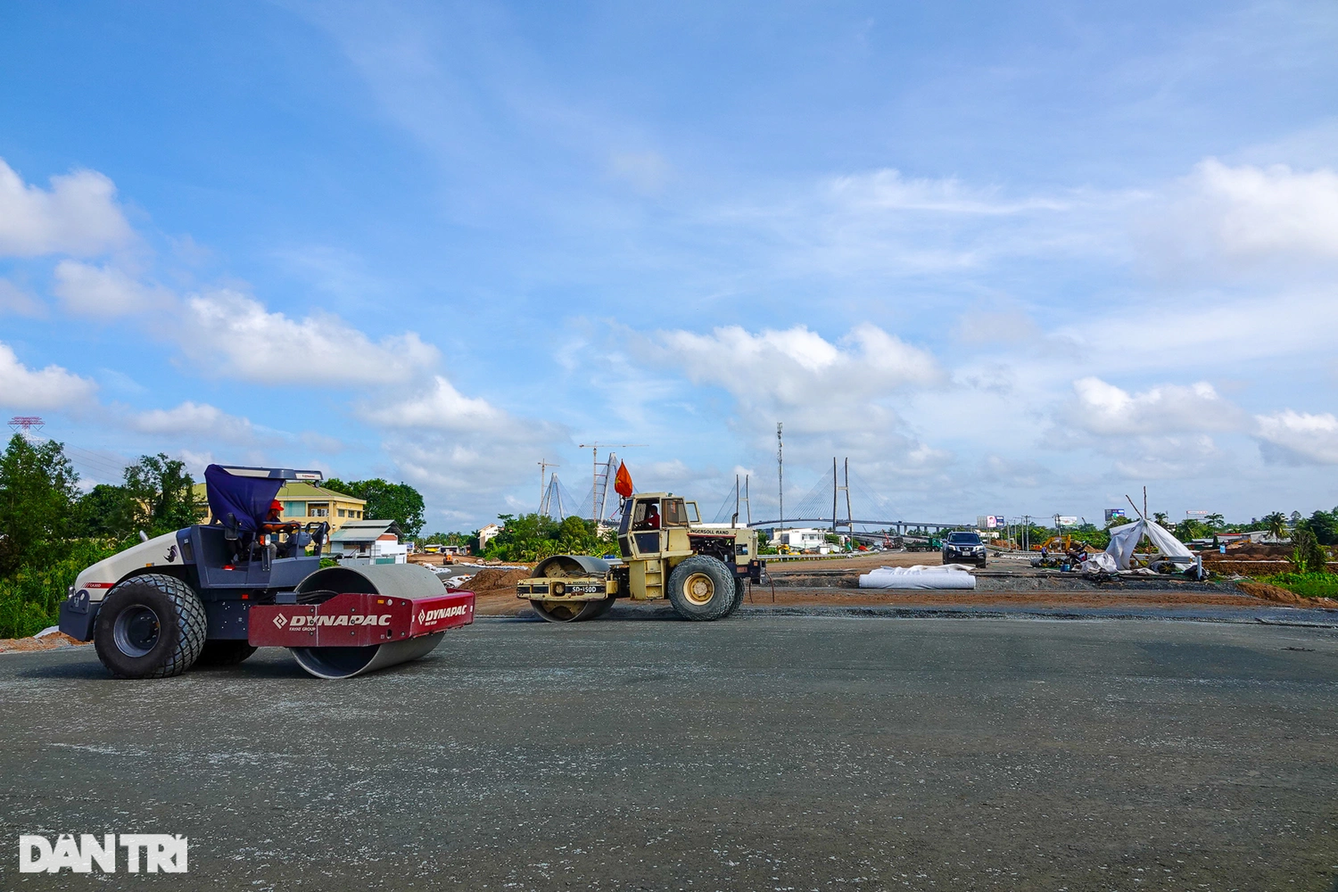 Cao tốc Mỹ Thuận - Cần Thơ chạy nước rút thi công ngày đêm - 2 Cao tốc Mỹ Thuận - Cần Thơ chạy nước rút thi công ngày đêm - 2