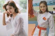 Người đẹp sinh viên kiêm võ sĩ karate là đại biểu Đại hội sinh viên toàn quốc