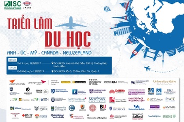 Triển lãm Du học Anh, Úc, Mỹ, Canada và New Zealand