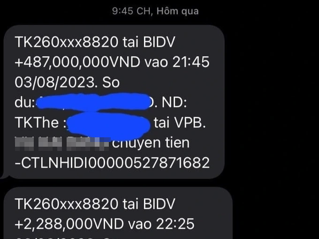 Chuyển khoản nhầm 500 triệu đồng tiền ăn ốc: Làm gì khi bỗng dưng có tiền? - 2 Chuyển khoản nhầm 500 triệu đồng tiền ăn ốc: Làm gì khi bỗng dưng có tiền? - 2