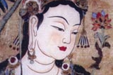 Trên vách đá Phật duyên như mỹ nữ