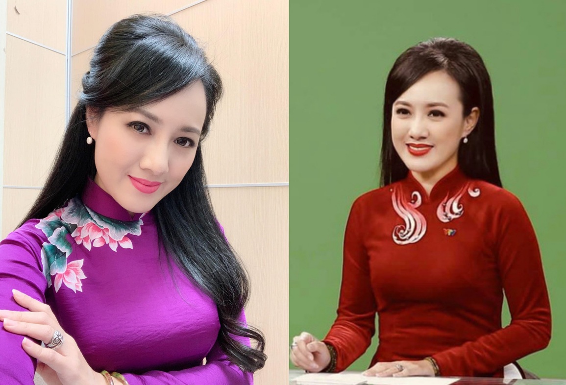 BTV Hoài Anh chia tay bản tin Thời sự 19h của VTV - 1 BTV Hoài Anh chia tay bản tin Thời sự 19h của VTV - 1