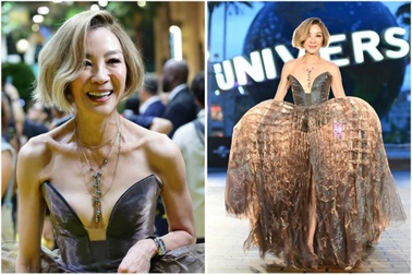 Ranh giới xấu đẹp của chiếc váy cao cấp được minh tinh Dương Tử Quỳnh mặc