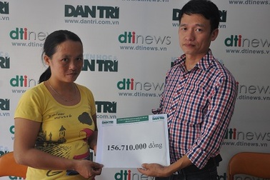 Hơn 156 triệu đồng đến với bé Trung 4 tháng tuổi bị tim bẩm sinh