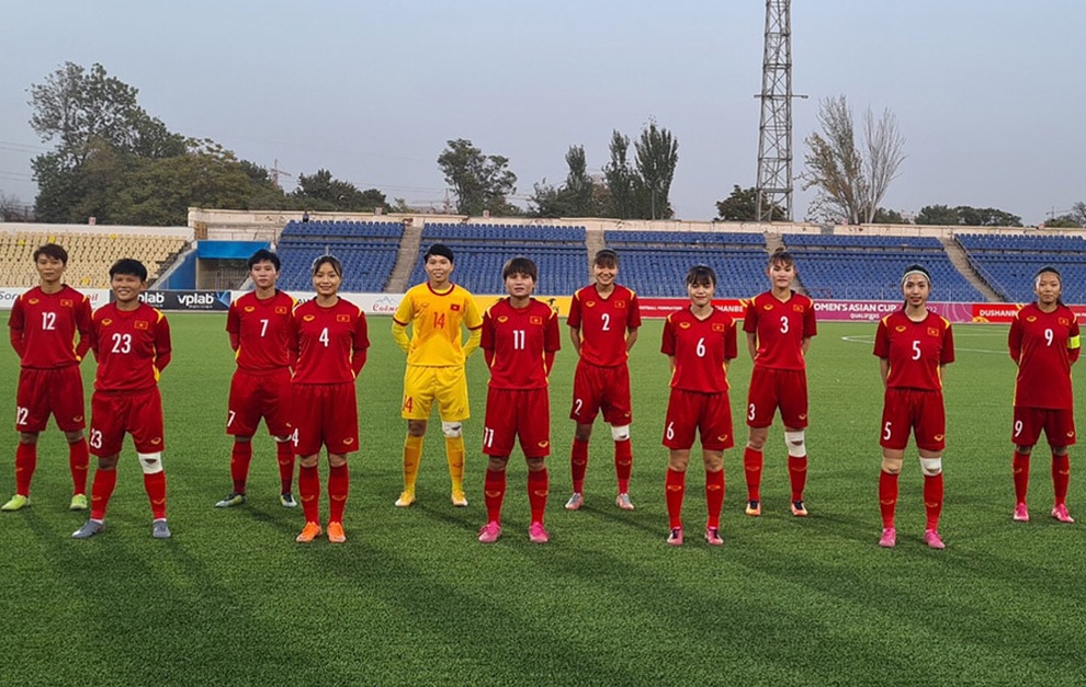 Thắng Tajikistan 7-0, đội tuyển nữ Việt Nam giành vé dự Asian Cup 2022 - 1 Thắng Tajikistan 7-0, đội tuyển nữ Việt Nam giành vé dự Asian Cup 2022 - 1