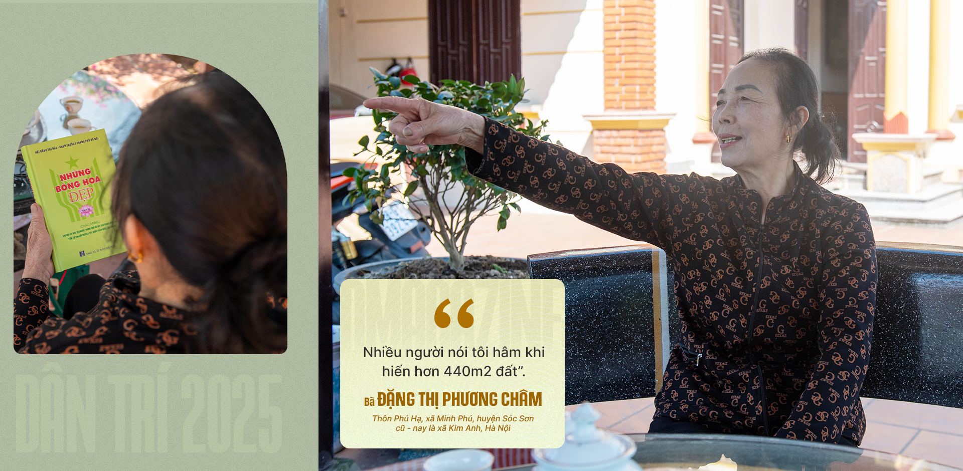 Người phụ nữ phá nhà, hiến 440m2 đất làm đường nông thôn mới - 5