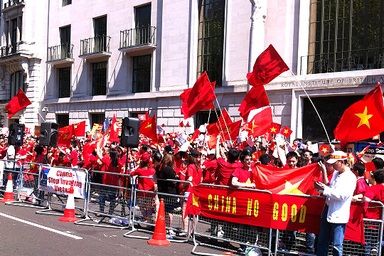 Người Việt tại nhiều nước tiếp tục phản đối Trung Quốc