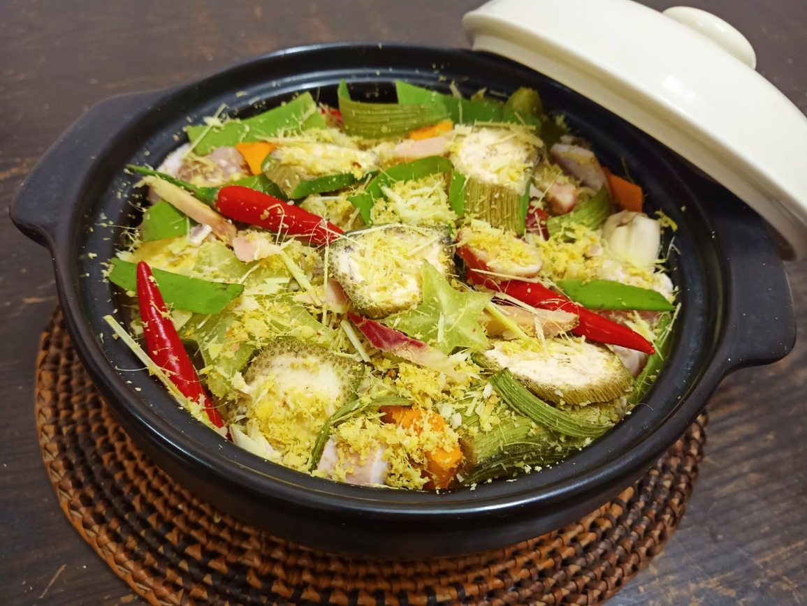 Trời se lạnh thử món cá trắm kho đưa cơm, kỳ công vài tiếng mới ra lò - 5 Trời se lạnh thử món cá trắm kho đưa cơm, kỳ công vài tiếng mới ra lò - 5