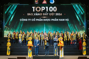 Dược Nam Hà vào Top 100 Sao Vàng Đất Việt 2024
