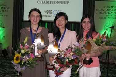 Hoàng Thanh Trang vô địch giải cờ vua châu Âu 2013
