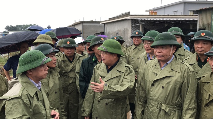 Phó Thủ tướng Trịnh Đình Dũng kiểm tra công tác phòng, chống bão số 5 tại Quảng Trị và Thừa Thiên Huế - Ảnh 1. Phó Thủ tướng Trịnh Đình Dũng kiểm tra công tác phòng, chống bão số 5 tại Quảng Trị và Thừa Thiên Huế - Ảnh 1.