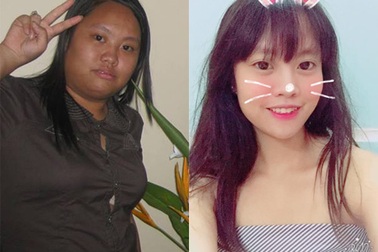 Màn “vịt hóa thiên nga” xuất sắc của cô gái Nam Định nặng 90kg