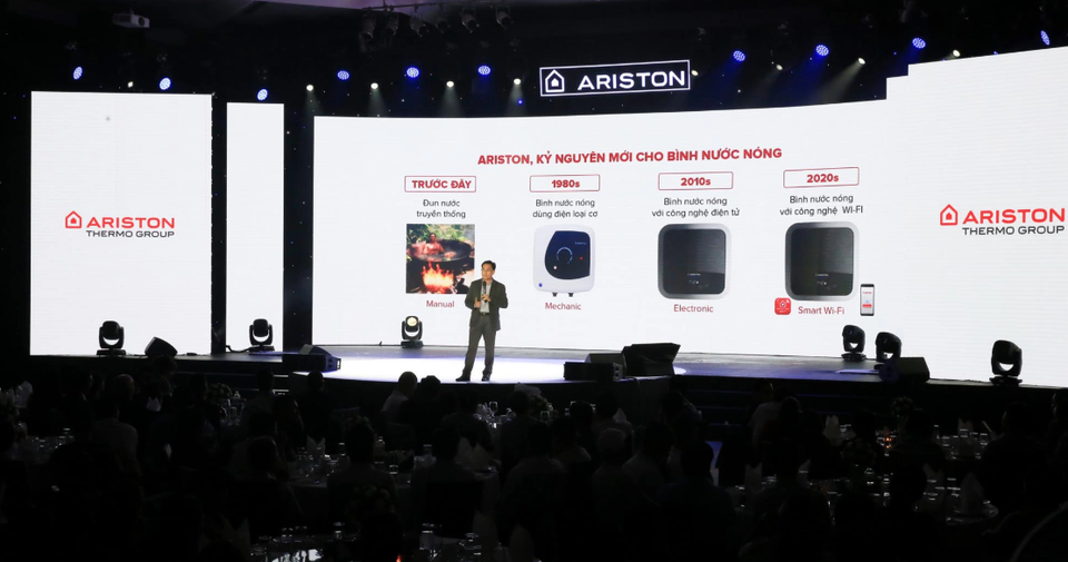 Bước tiến ngoạn mục của Ariston với bình nước nóng tích hợp Wi-Fi - Khẳng định chất lượng vượt trội tại Việt Nam - 1 Bước tiến ngoạn mục của Ariston với bình nước nóng tích hợp Wi-Fi - Khẳng định chất lượng vượt trội tại Việt Nam - 1