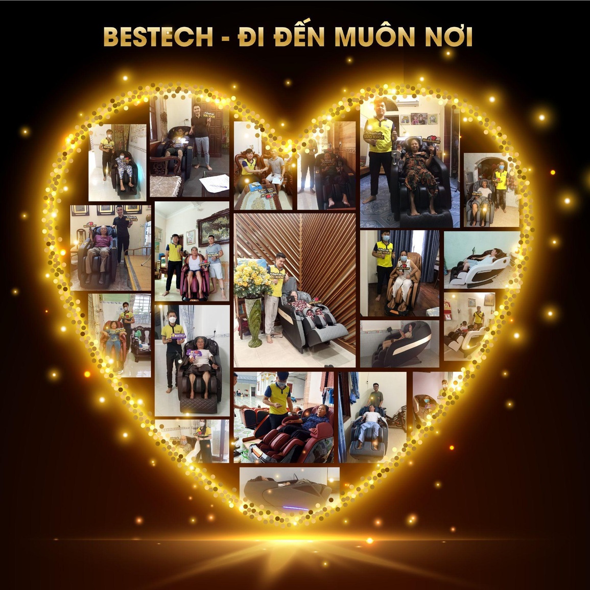 Bestech - thương hiệu ghế massage hàng đầu Việt Nam - 1 Bestech - thương hiệu ghế massage hàng đầu Việt Nam - 1