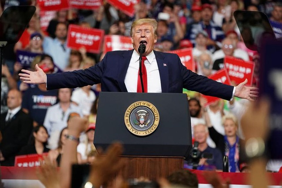 Chiến dịch tranh cử đắt đỏ của ông Trump phải thắt lưng buộc bụng - 1 Chiến dịch tranh cử đắt đỏ của ông Trump phải thắt lưng buộc bụng - 1