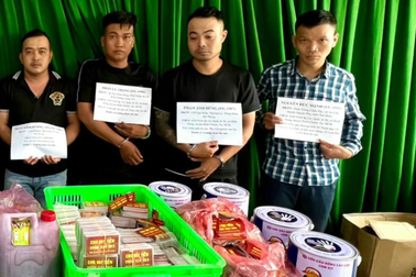 Băng cho vay nặng lãi tạt sơn, cưỡng đoạt tài sản ở TPHCM