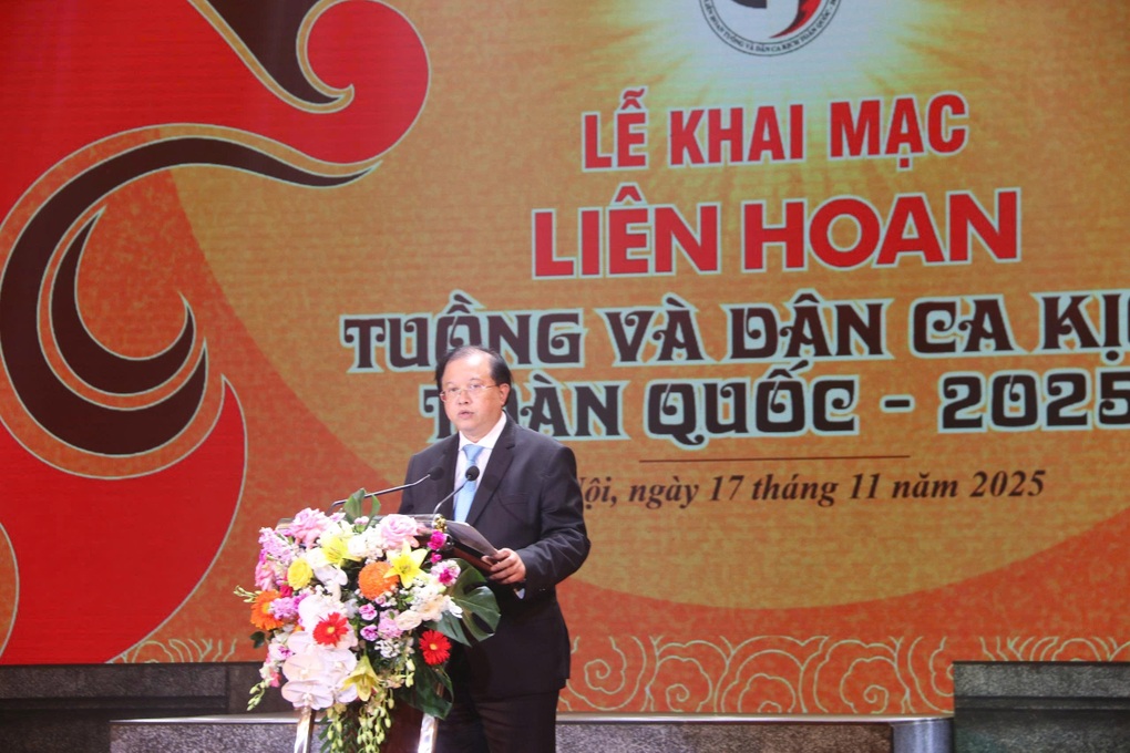 Hơn 1.000 nghệ sĩ tham gia Liên hoan Tuồng và Dân ca kịch toàn quốc 2025 - 1 Hơn 1.000 nghệ sĩ tham gia Liên hoan Tuồng và Dân ca kịch toàn quốc 2025 - 1