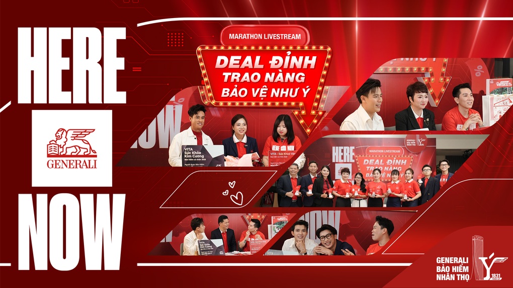 Trải nghiệm phát sóng trực tuyến từ Generali Việt Nam đạt gần 3 triệu lượt xem - 3 Trải nghiệm phát sóng trực tuyến từ Generali Việt Nam đạt gần 3 triệu lượt xem - 3