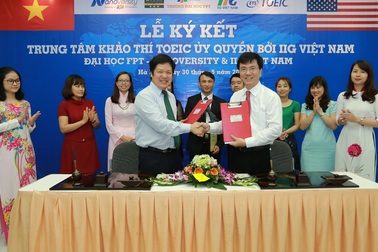 Miễn lệ phí thi TOEIC, ĐH FPT bước chân vào lĩnh vực đào tạo mới