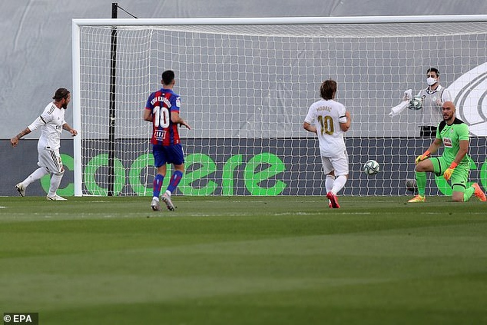 Ramos anotó de manera impresionante con un sprint en 12 segundos - 2