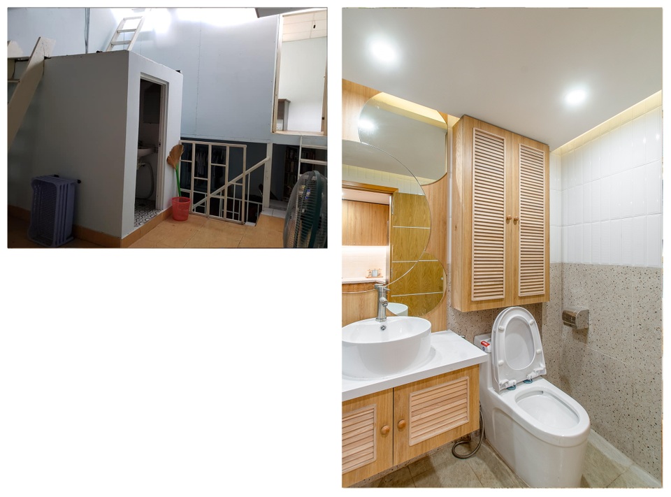 Nhà cũ hoang tàn “lột xác” đẹp như khách sạn vạn người mê - 6 Nhà cũ hoang tàn “lột xác” đẹp như khách sạn vạn người mê - 6