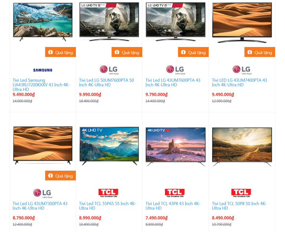 Thị trường TV giảm giá mạnh chưa từng có, TV 4K xuống dưới 10 triệu đồng - 3 Thị trường TV giảm giá mạnh chưa từng có, TV 4K xuống dưới 10 triệu đồng - 3