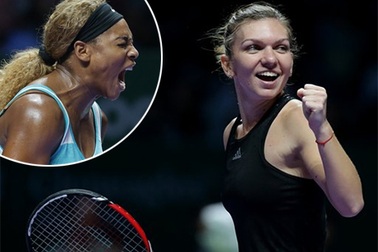 Serena Williams tranh cúp vô địch với Simona Halep