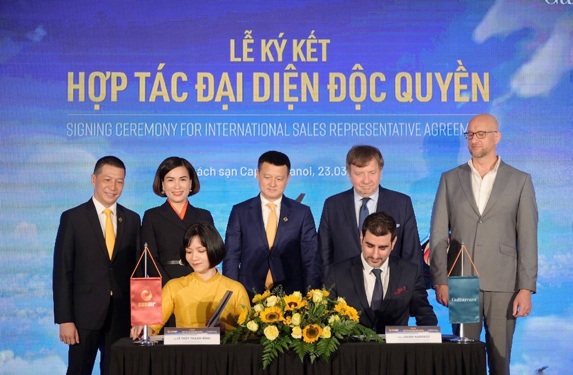 Sun Air hợp tác Gulfstream đưa tàu bay hạng sang đến với giới thượng lưu Việt Nam - 1 Sun Air hợp tác Gulfstream đưa tàu bay hạng sang đến với giới thượng lưu Việt Nam - 1