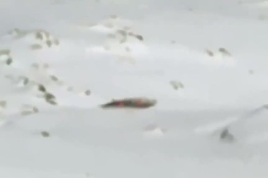 UFO cất cánh ở Bắc Cực