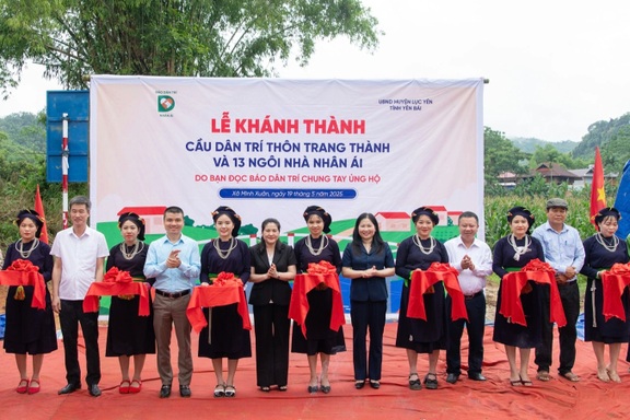 "Xây cầu Dân trí" - Dự án xây cầu thiện nguyện của báo Dân trí