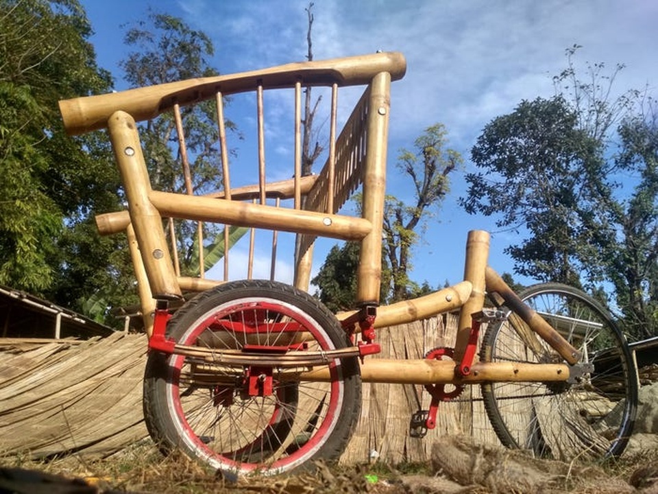 Độc đáo mẫu xe đạp điện đa năng bằng tre ở Nepal - 14 Độc đáo mẫu xe đạp điện đa năng bằng tre ở Nepal - 14