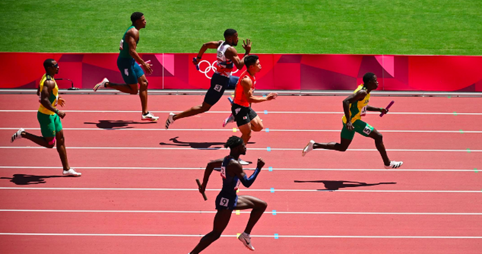 Vận động viên điền kinh tái hiện hình ảnh của huyền thoại Usain Bolt - 1 Vận động viên điền kinh tái hiện hình ảnh của huyền thoại Usain Bolt - 1