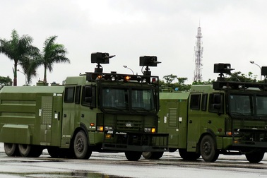 Công an Hà Nội giới thiệu dàn xe đặc chủng phục vụ IPU-132