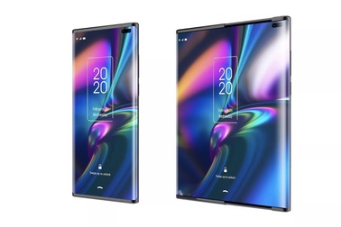 Lộ diện ý tưởng smartphone đầu tiên có thể trượt ngang để mở rộng màn hình