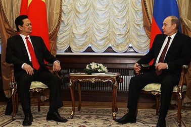 Thủ tướng Nguyễn Tấn Dũng - người thúc đẩy quan hệ hợp tác Việt-Nga