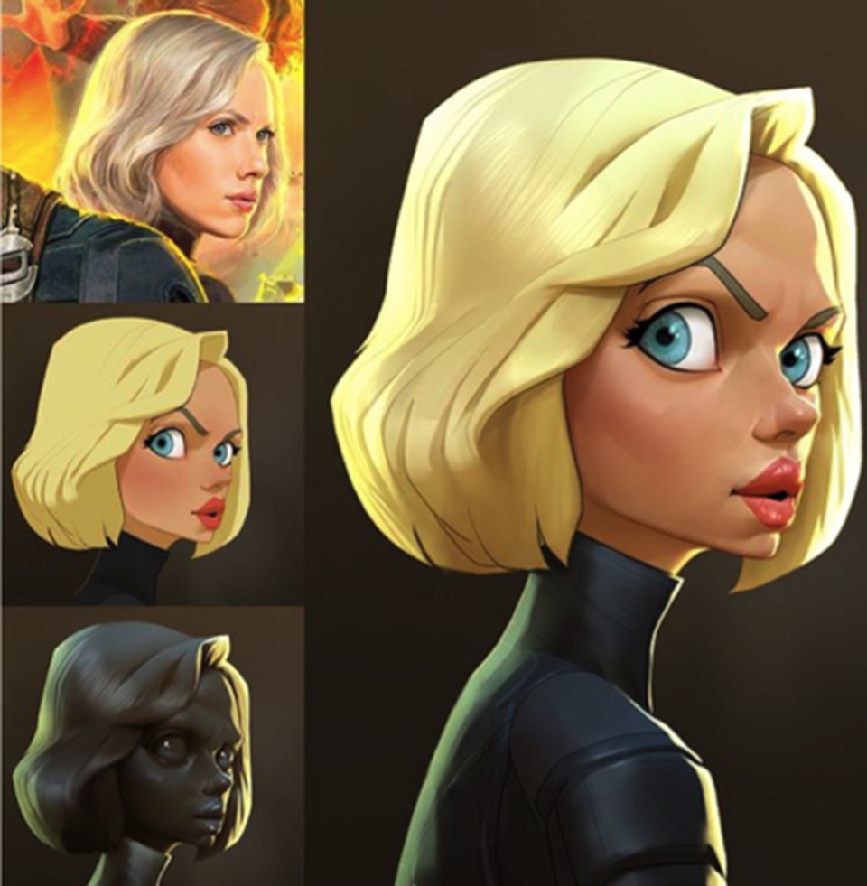 Ngắm phiên bản hoạt hình của các “sao” đình đám - 18 Ngắm phiên bản hoạt hình của các “sao” đình đám - 18