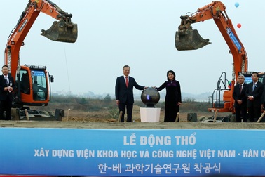 Động thổ xây dựng Viện Khoa học và Công nghệ Việt Nam – Hàn Quốc