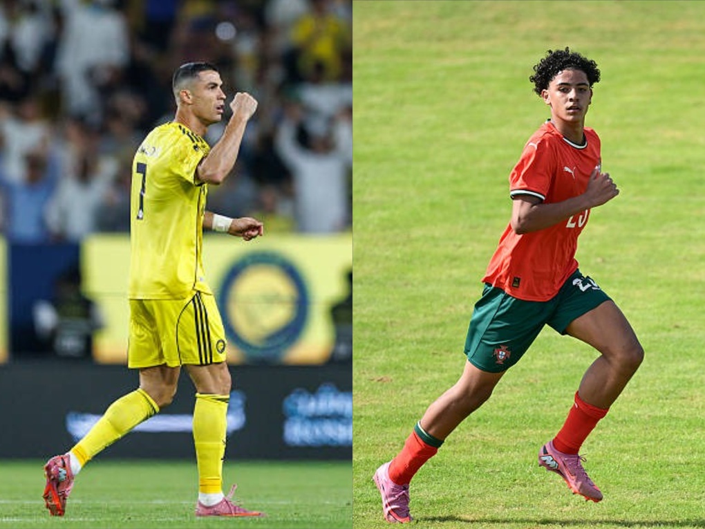 Ronaldo và con trai cùng ghi bàn trong ngày kỷ niệm đặc biệt - 3