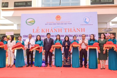 Khánh thành 10 phòng học tại huyện miền núi Sơn Tịnh